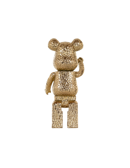 Oggetto decorativo Bear gold standing