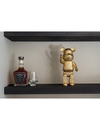 Oggetto decorativo Bear gold standing