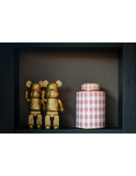 Objeto decorativo Bear gold standing