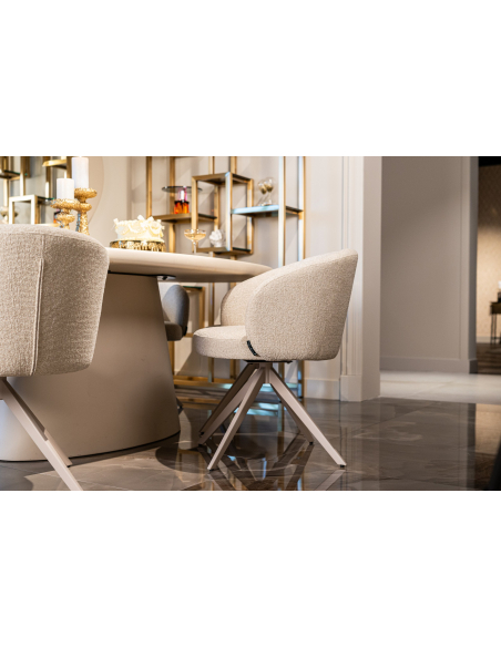 Desire small brushed gold chandelier