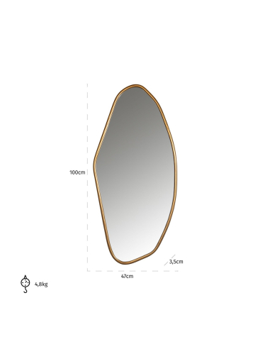 Spiegel Eldon Gold