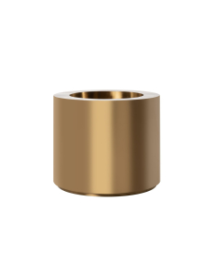 Vaso per fiori Donna brushed gold 60Ø