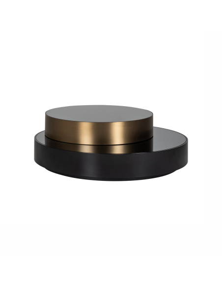 Salontafel Alexander Jones zwart/goud (Slice)