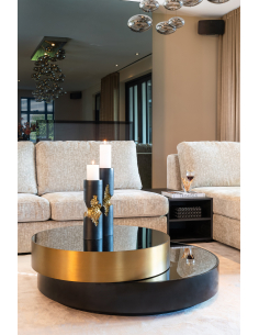 Alexander Jones black/gold coffee table (Slice) 2