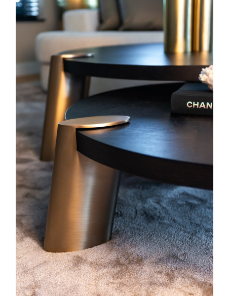 Alexander Jones charcoal coffee table (Brody) (Set of 2)