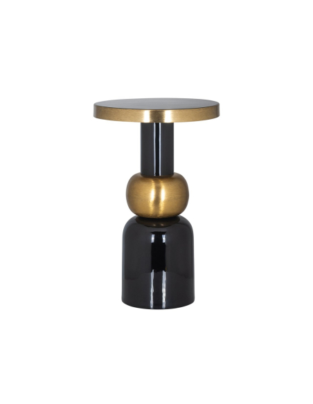 Mose black side table 41Ø
