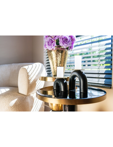 Mesa de apoio Mose black 41Ø