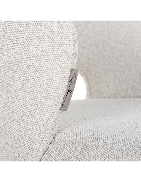 Barhocker Savoy white bouclé