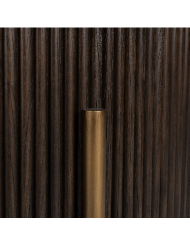 Tavolino da caffè Luxor brown 95Ø