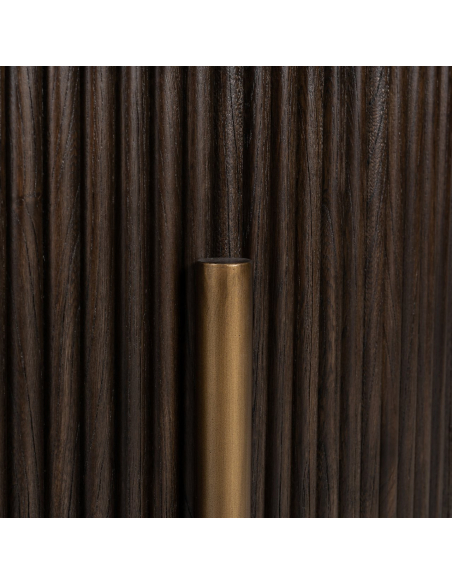 Luxor brown coffee table 95Ø
