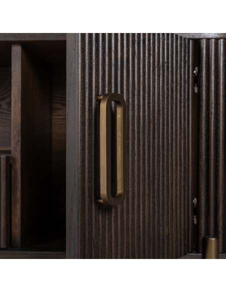 Luxor brown TV unit
