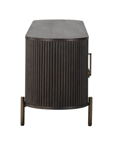 Luxor brown TV unit
