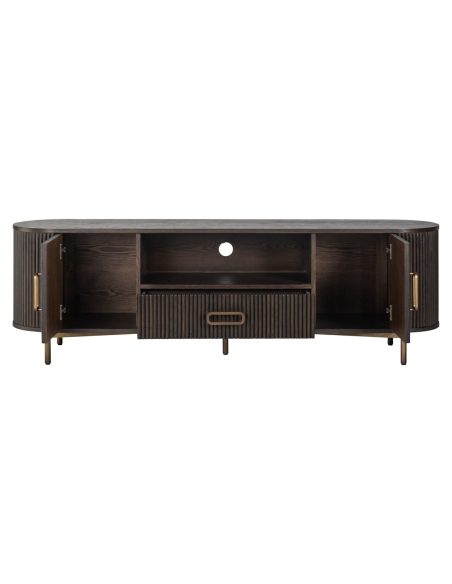 Luxor brown TV unit