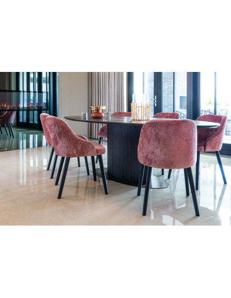 Eettafel Luxor brown ovaal 235