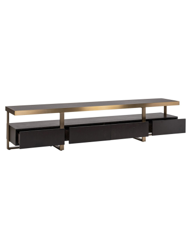 Alexander Jones charcoal TV stand (Diddley)