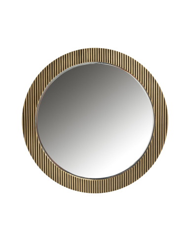 Espejo Ironville gold 86Ø