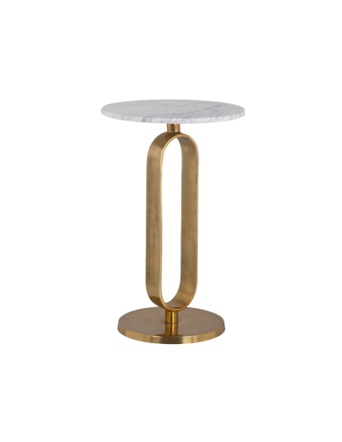 Bijzettafel Celine brushed gold