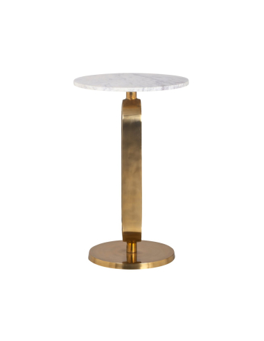 Table d'appoint Celine brushed gold