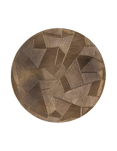 Bijzettafel Tulum brushed gold (Set van 2)
