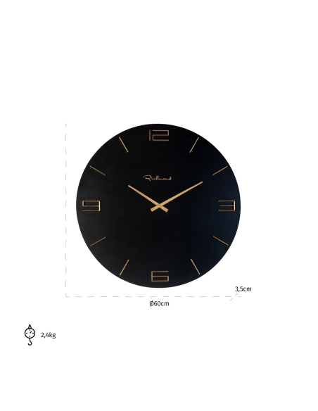 Reloj Byram negro/dorado