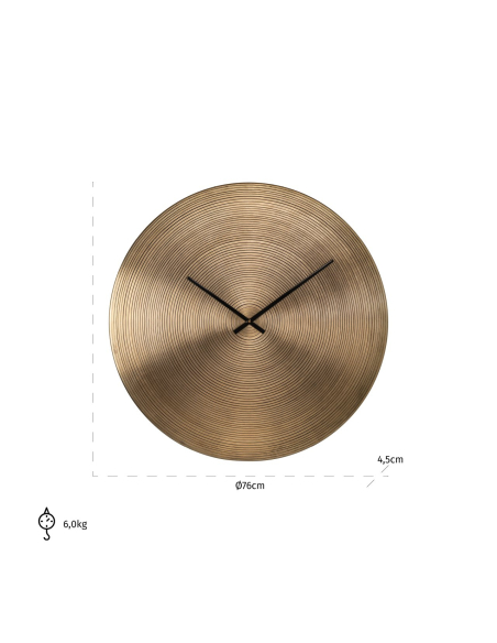 Aden gold clock