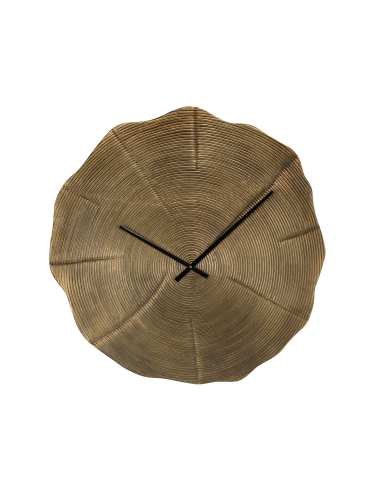 Alien gold Clock