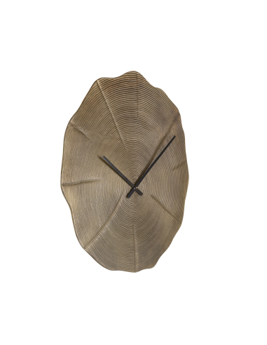 Alien gold Clock