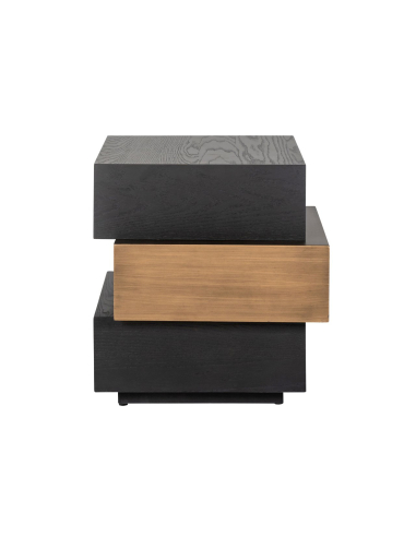 Cambon dark coffee side table