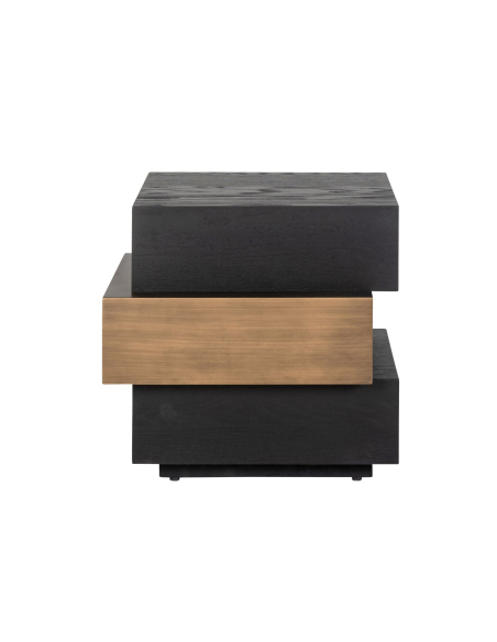 Cambon dark coffee side table