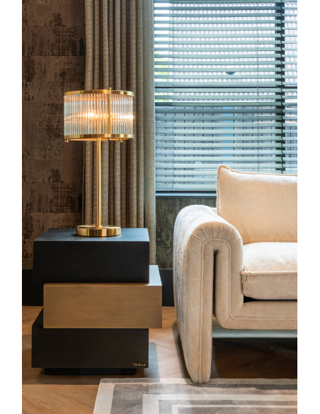 Cambon dark coffee side table