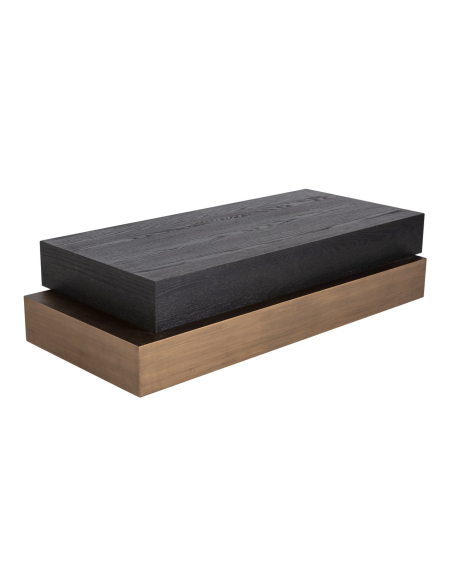 Table basse Cambon dark coffee