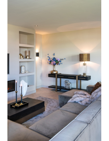 Table basse Cambon dark coffee