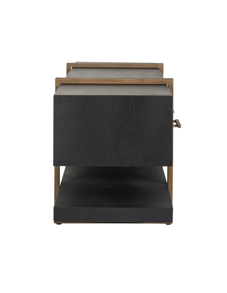 TV-Möbel Cambon dark coffee