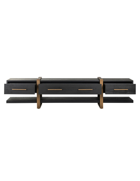 Cambon dark coffee TV stand