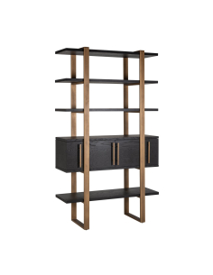 Cambon display cabinet dark coffee