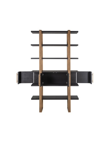 Cambon display cabinet dark coffee