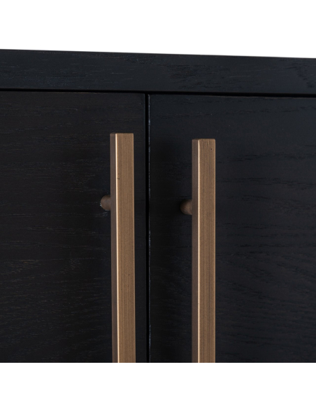 Cambon display cabinet dark coffee