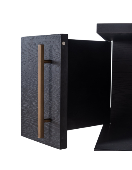 Vitrine Cambon dunkler Kaffee