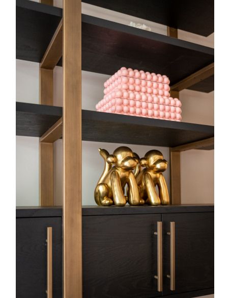 Vitrine Cambon dunkler Kaffee