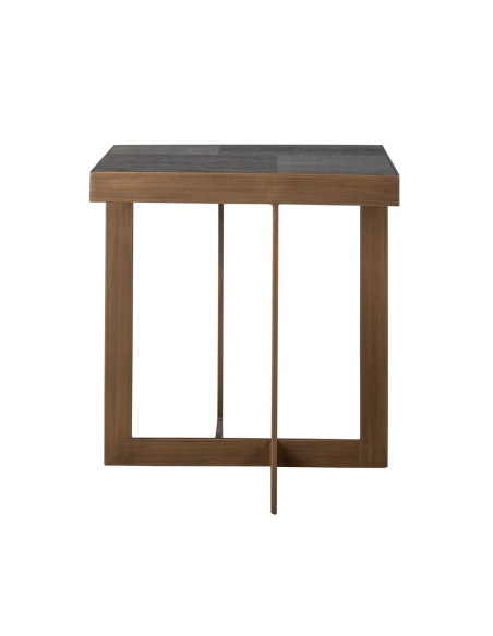 Cambon dark coffee side table