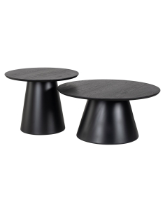 Salontafel Jazz black (Set van 2)