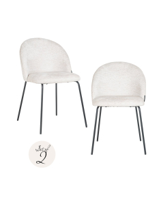 Chaise de salle à manger Alyssa cream fusion (Set of 2)