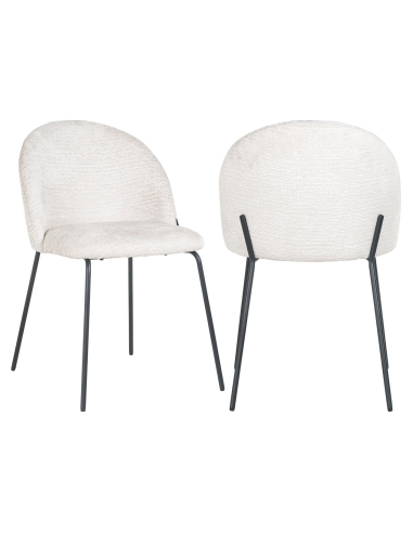 Silla de comedor Alyssa cream fusion (Set of 2)