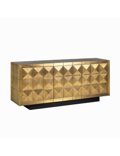 Credenza Collada oro spazzolato