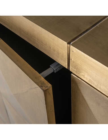 Sideboard Collada gebürstetes Gold