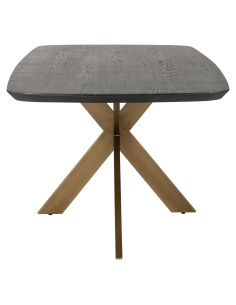 Eettafel Cambon dark coffee danish ovaal 230 2
