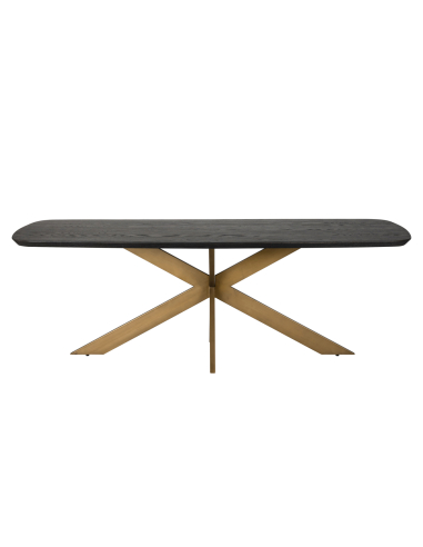 Mesa de comedor Cambon dark coffee danish oval 230