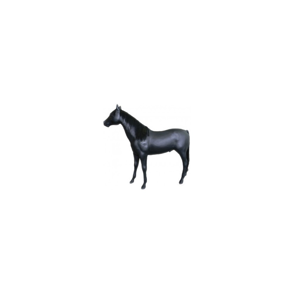 Estátua cavalo preto matteur vida By-Rod - 1