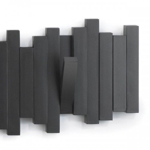 UMBRA WALL-MOUNTED BLACK STICK COAT RACK