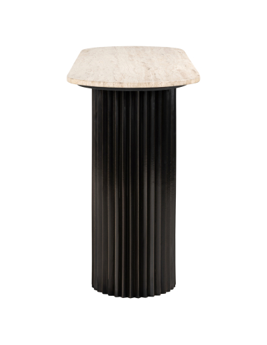 Consola Hampton marrón oscuro